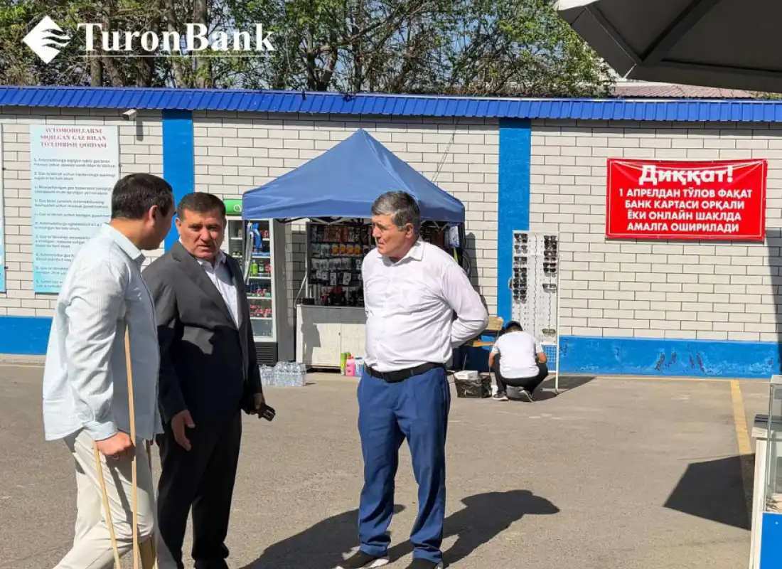 1-apreldan yangi tartib amalda: Turonbank rahbari jarayonlarni joyida o‘rgandi