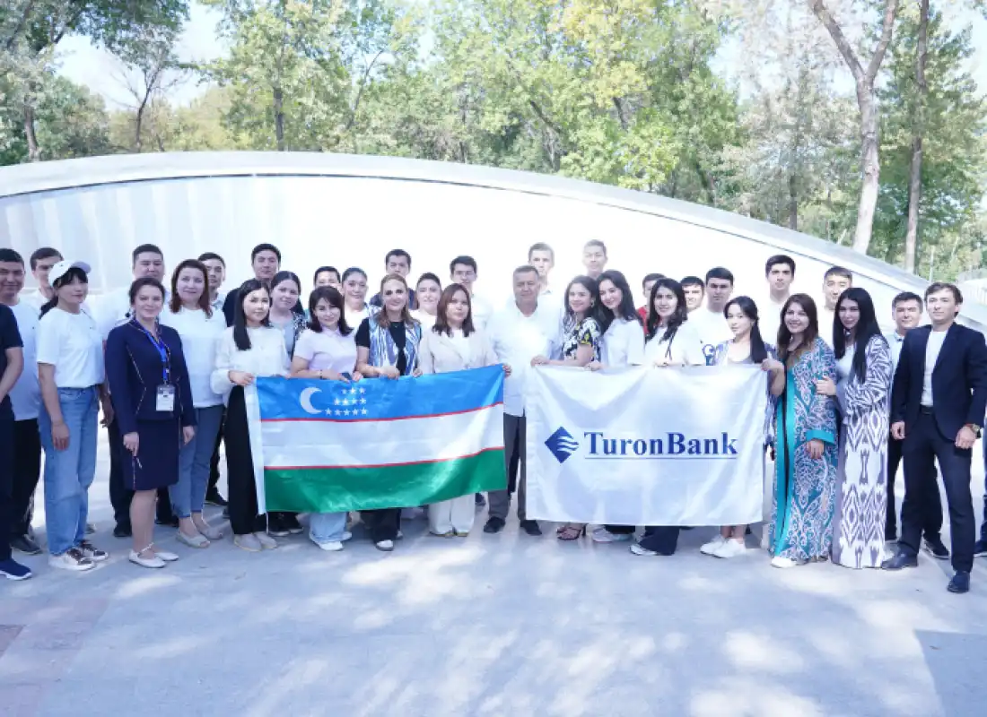 “Turonbank” ATB jamoasi G‘alaba bog‘ida bo‘lishdi.