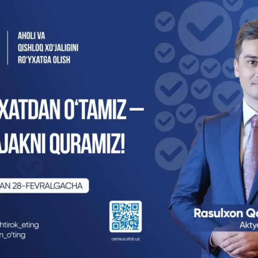 Aholi va qishloq xo‘jaligini ro‘yxatga olish: kelajak rejalari uchun muhim asos