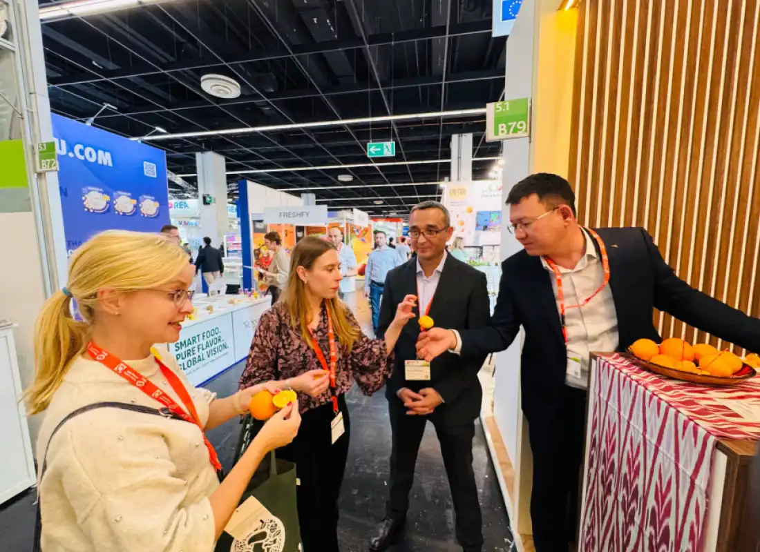 “O‘zbek limoni” – Anuga 2025’da!