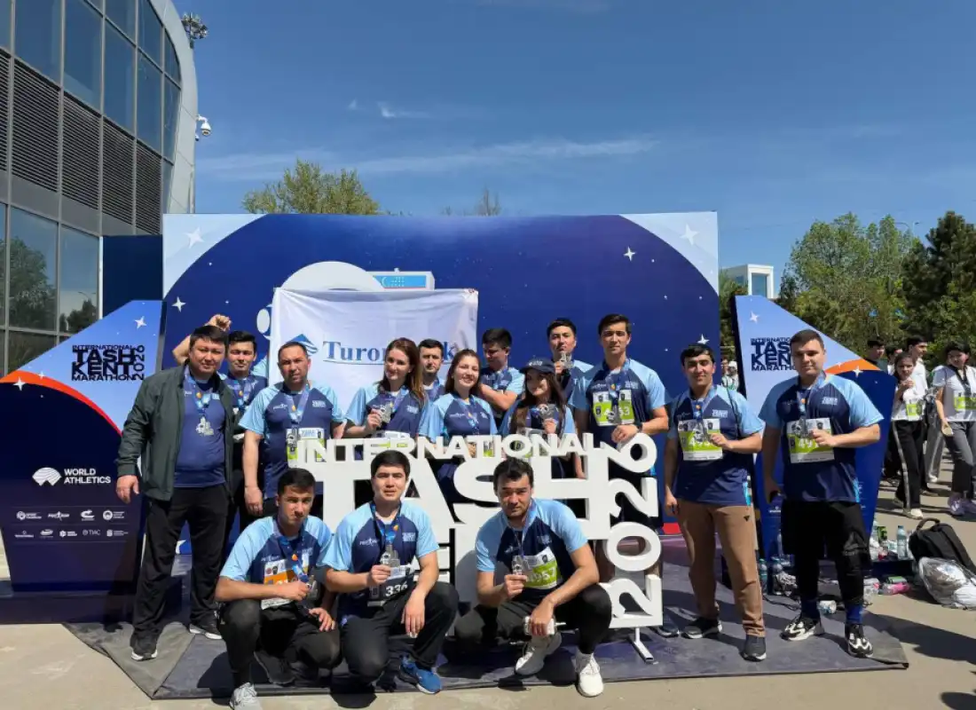 Toshkent xalqaro marafoni – TuronBank jamoasi faol ishtirok etdi!