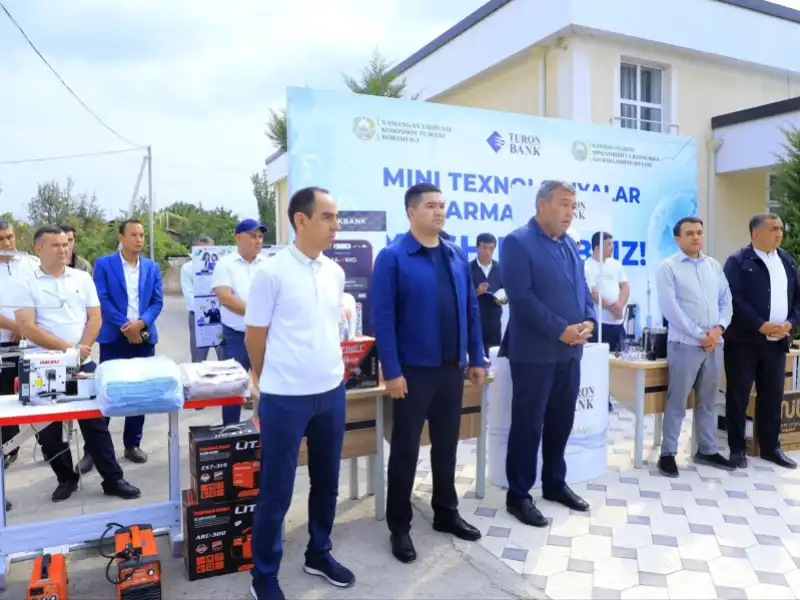 Kosonsoyda aholi uchun yangi daromad manbalari yaratishga qaratilgan mini-texnologiyalar yarmarkasi ...