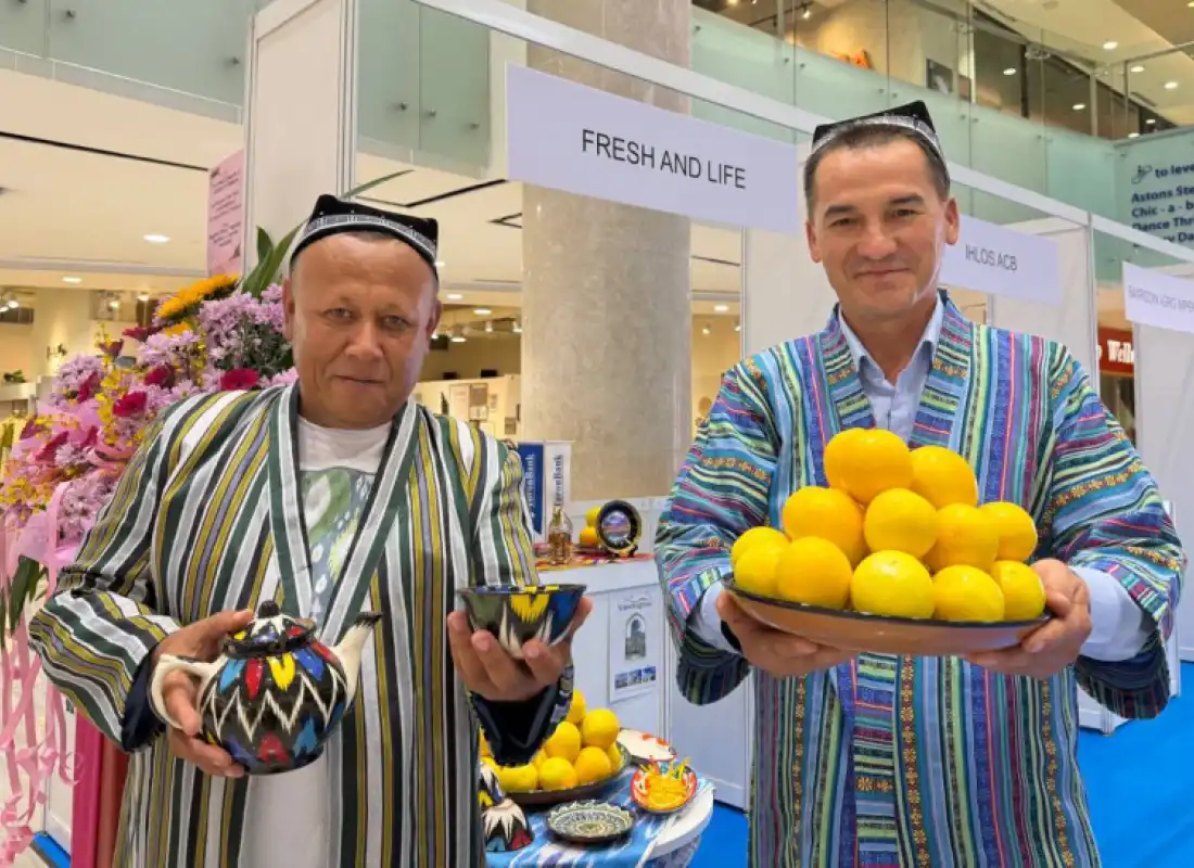 "Продукция Узбекистана" - на сцене Сингапура