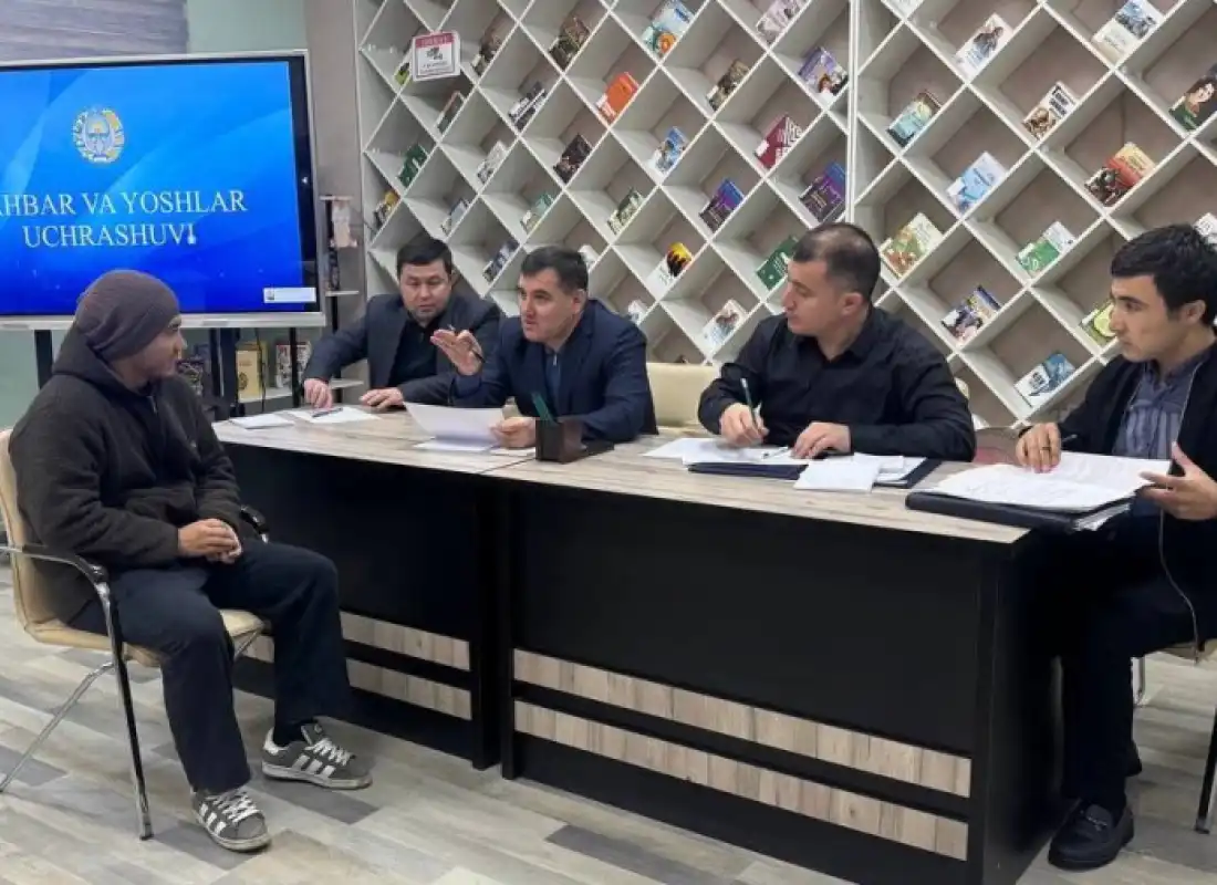 Ohangaronda “Rahbar va yoshlar” uchrashuvi bo‘lib o‘tdi!