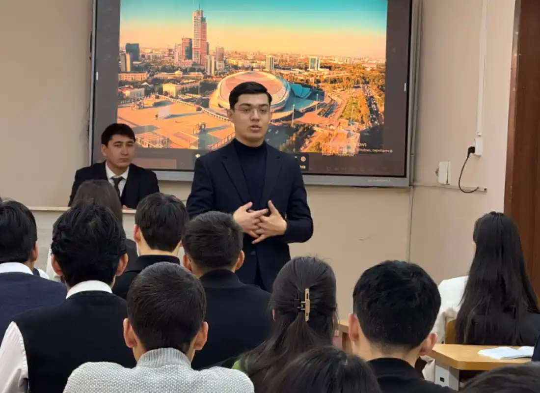 QDU talabalari bilan moliyaviy savodxonlik mavzusida uchrashuv