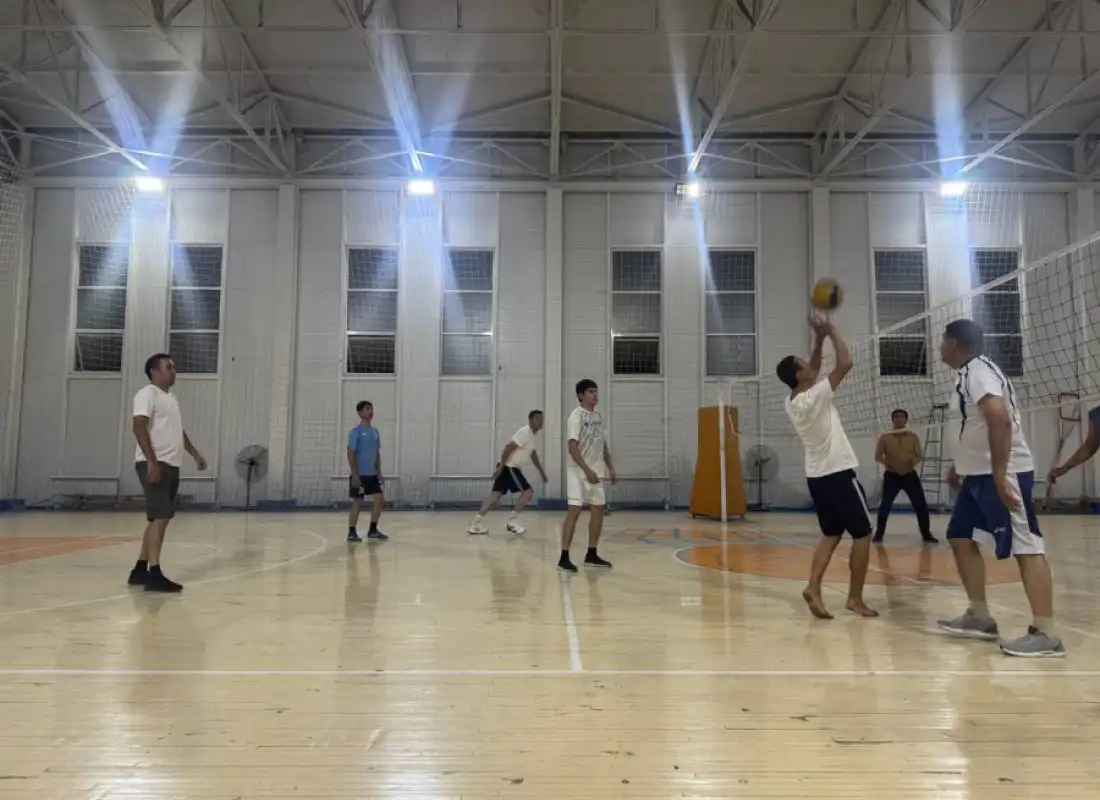 TURONBANKDA VOLEYBOL MUSOBAQASI BOSHLANDI