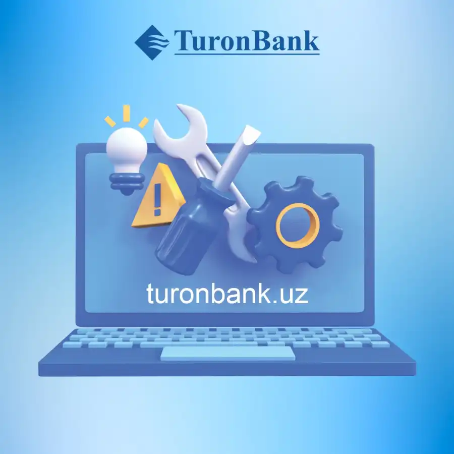 “Turonbank” ATB internet provayderini yangilash bo‘yicha 2-avgust kuni rejalashtirilgan texnik ishlarni amalga oshiradi