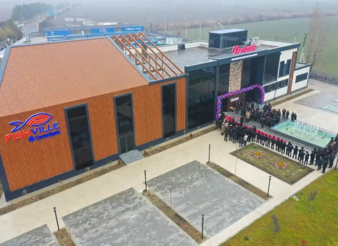 Yangi yil bayrami arafasida Norin tumanida “Fishville Norin” gastronomik turizm markazi ishga tushirildi